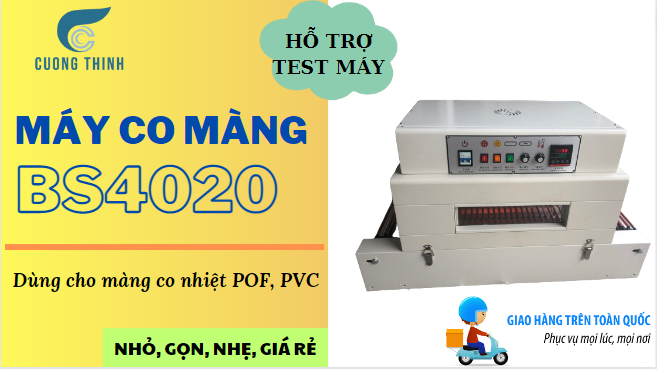 Máy rút màng co tự động hiện đại Model 4020