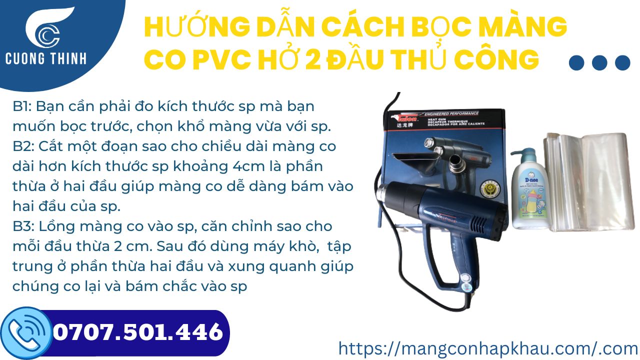 mua màng co pvc bọc hở 2 đầu gái rẻ tại hcm