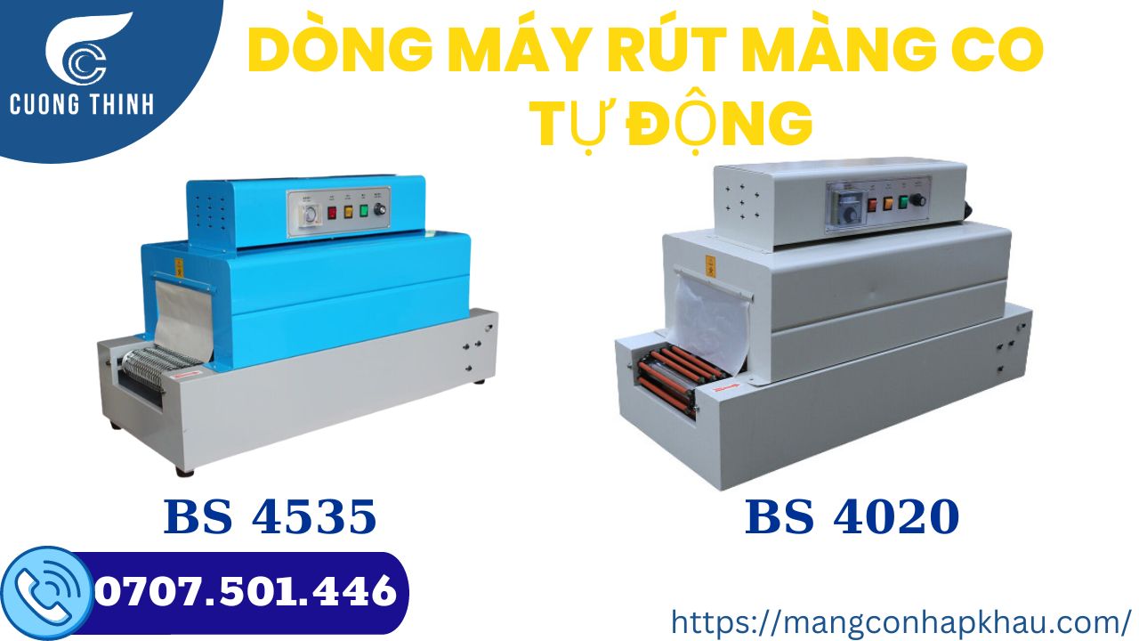 bán máy rút màng co tự động giao hàng toàn quốc
