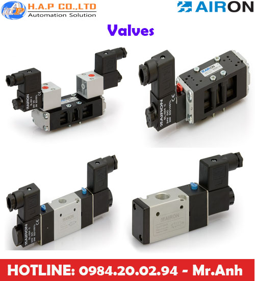 van điện từ AIRON tại việt nam, van AIRON