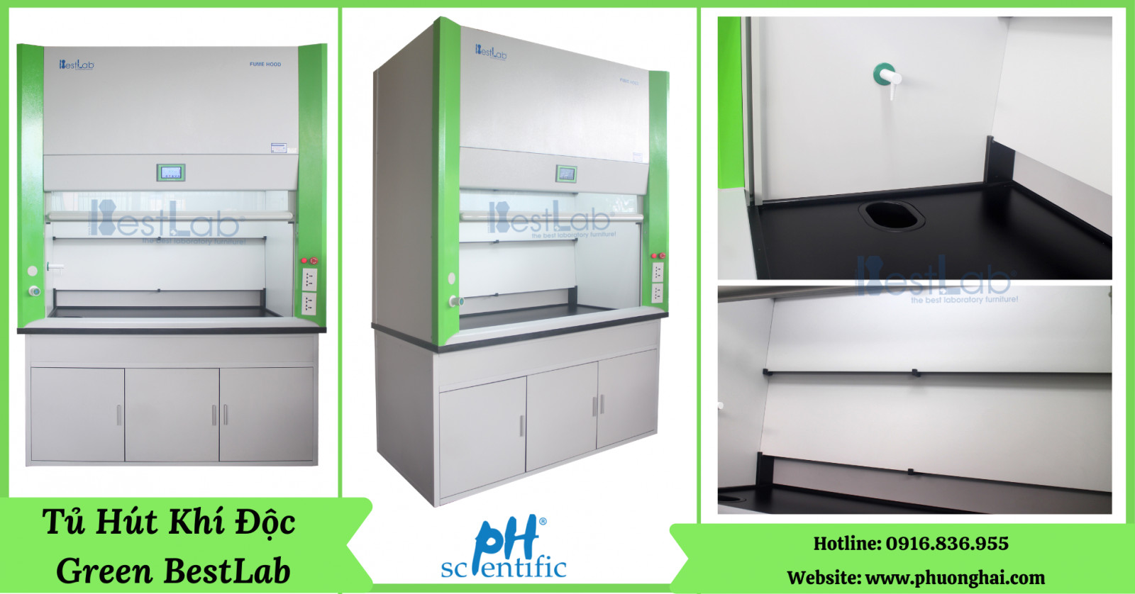 Tủ Hút Kí Độc Green BestLab ( Phượng Hải - Việt Nam )
