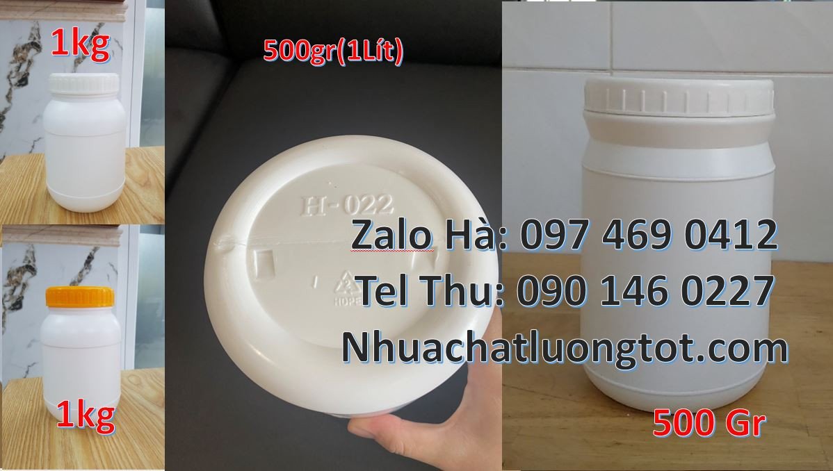 Bán hũ nhựa 500g đựng sữa tắm,hũ nhựa 200g đựng gia vị thực phẩm giá r