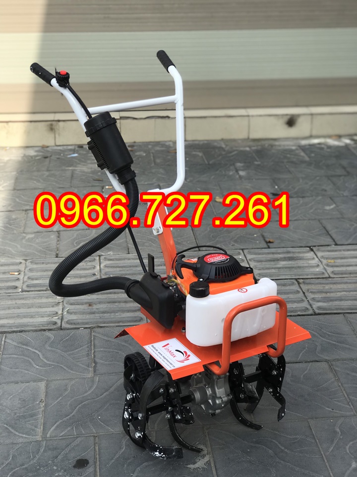 Máy xới đất, lên luống tạo rãnh, kết hợp sạc cỏ