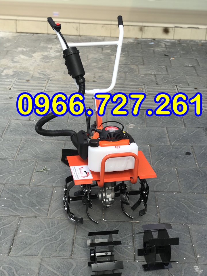 Máy xới đất, lên luống tạo rãnh, kết hợp sạc cỏ