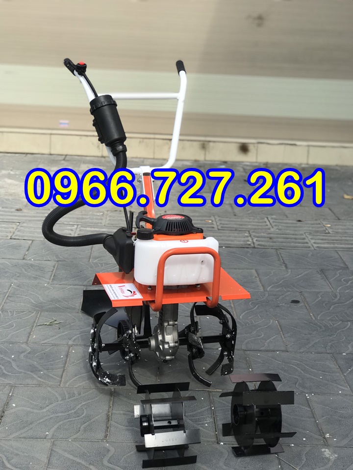 Máy xới đất, lên luống tạo rãnh, kết hợp sạc cỏ