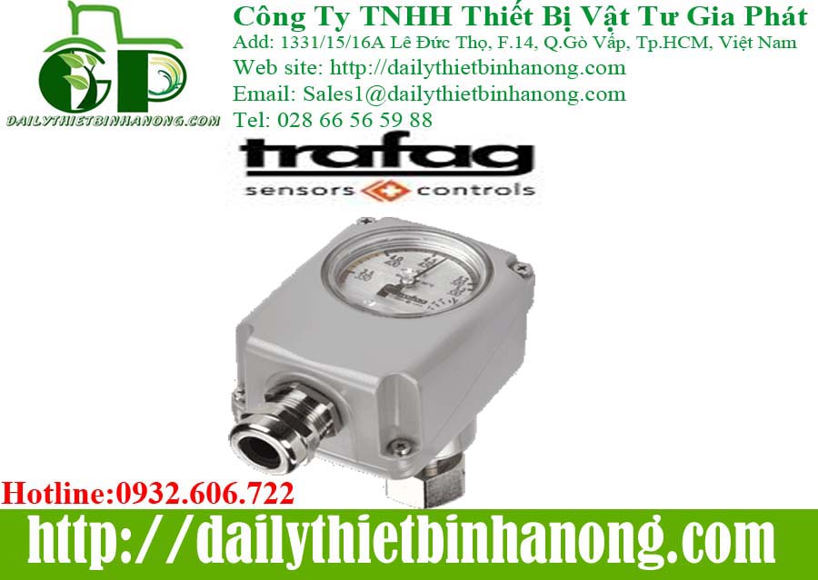 Công tắc áp suất điện tử hiện thị Trafag DPC 8380