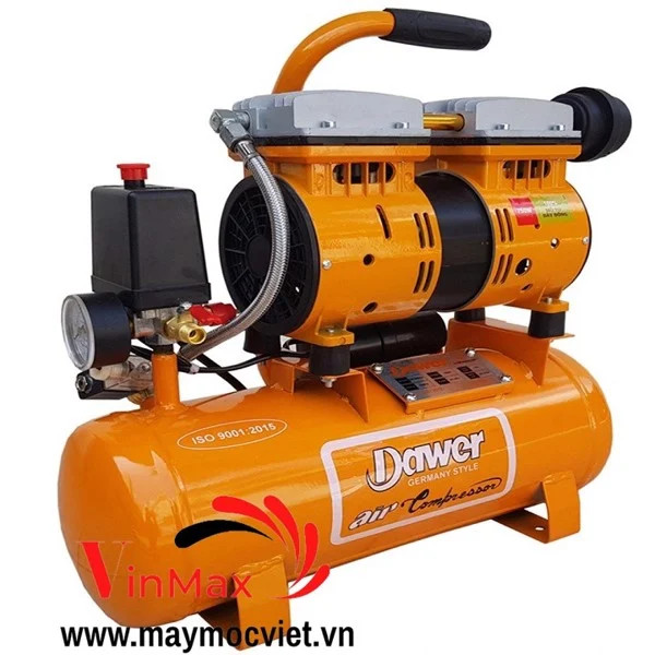 Máy nén khí 30L công suất 750W không dầu DAWER