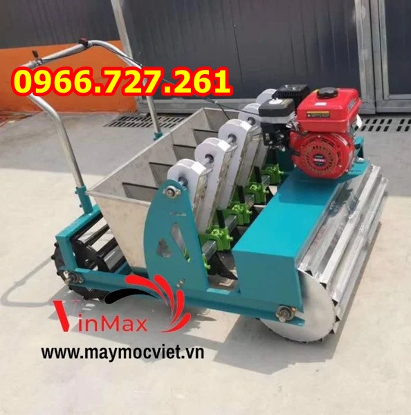 Máy trồng tỏi 4 hàng công nghiệp