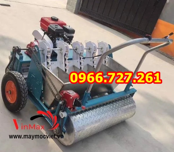 Máy trồng tỏi 4 hàng công nghiệp