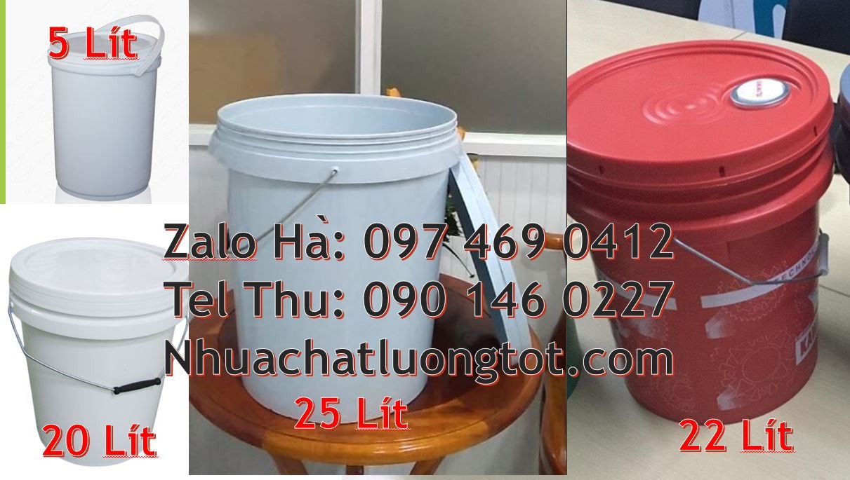Bán vỏ thùng đựng sơn 25l  quai sắt,thùng đựng sơn 18l đựng nước sinh