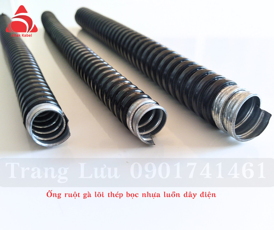 Ống ruột gà lõi thép phi 32 ( phi 1) sẵn hàng Đà Nẵng