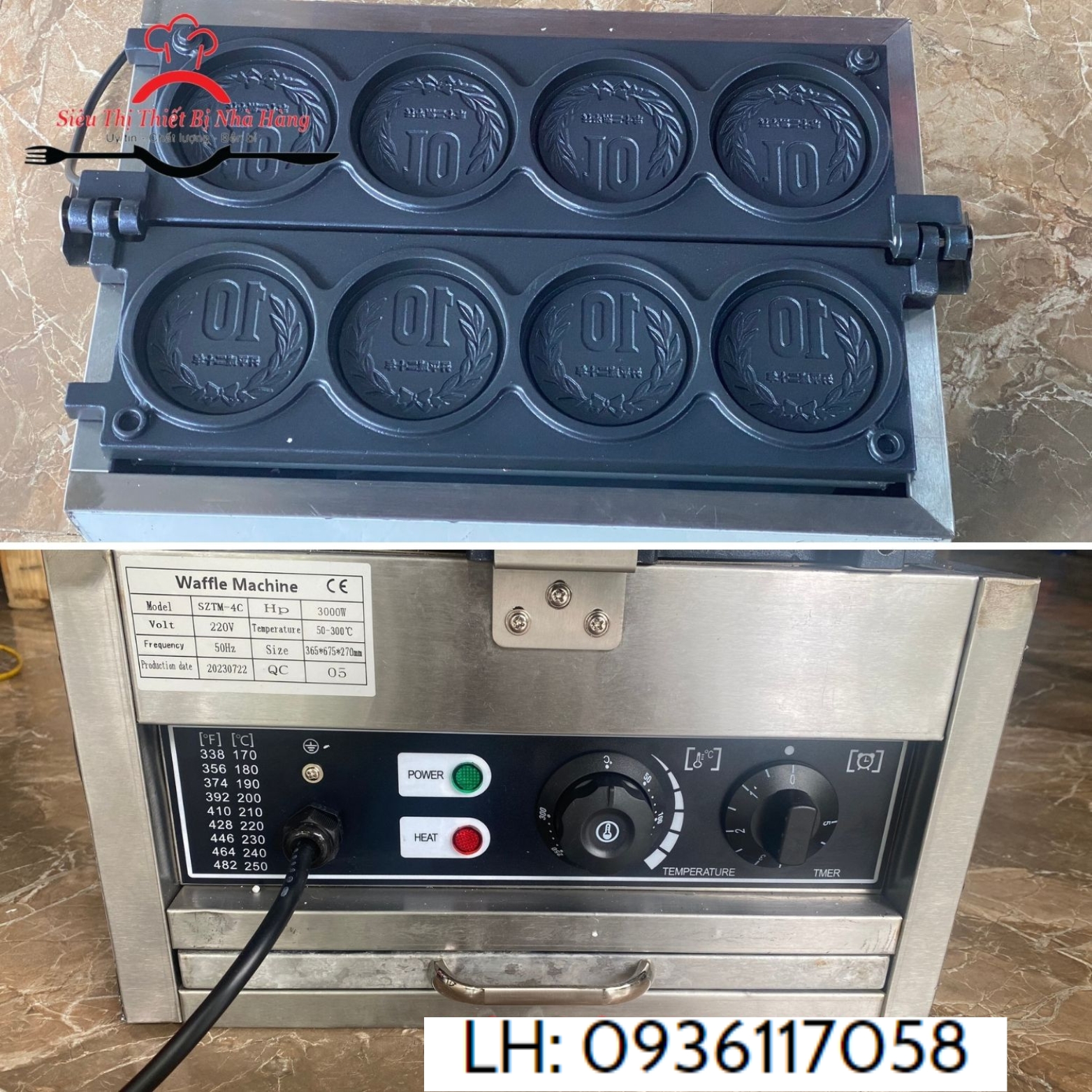 Máy làm bánh đồng tiền Hàn Quốc- xu hướng Hot Trend thế giới bánh