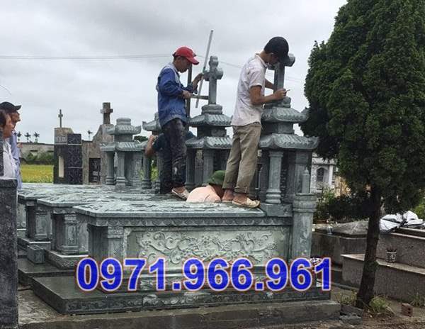 mẫu xây dựng, lắp đặt mẫu mộ đá đẹp bán bạc liêu 5656 - ông bà bố mẹ