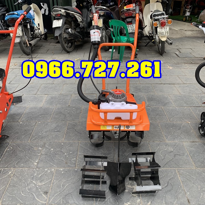 Máy xới đất , vun  gốc ngô, sạc cỏ mini Kawasaki