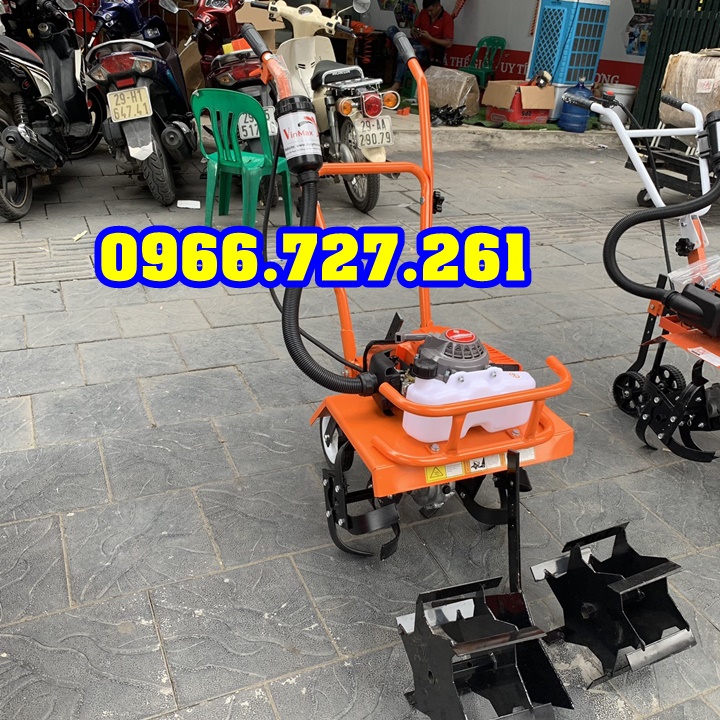 Máy xới đất , vun  gốc ngô, sạc cỏ mini Kawasaki