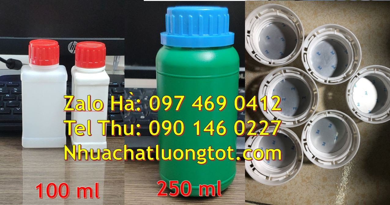 Bán chai nhựa 100ml đựng thuốc thực vật,chai nhựa 250ml đựng dầu vừng
