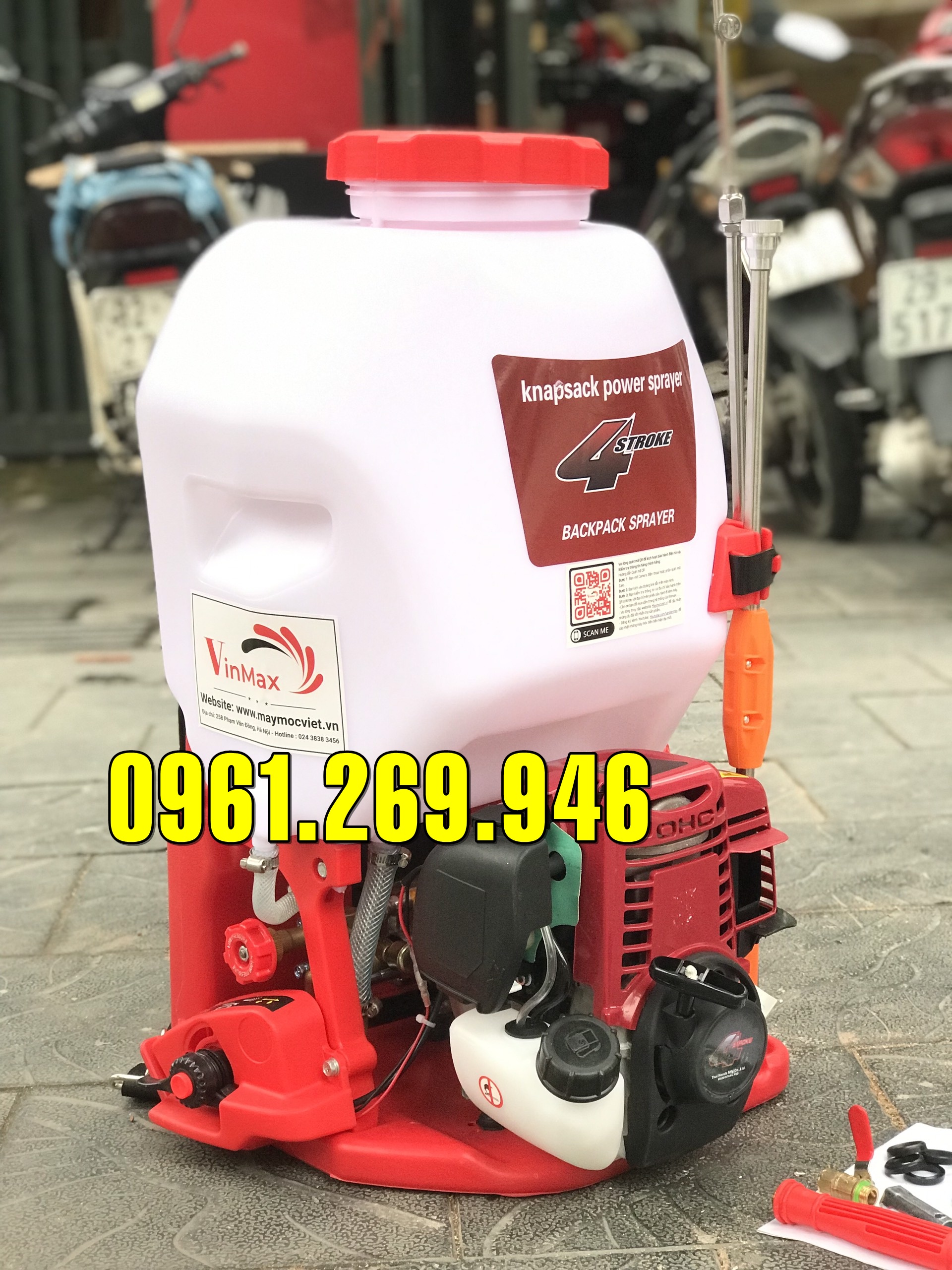 Máy phun thuốc động cơ 4 thì GX35 Turbo 4025