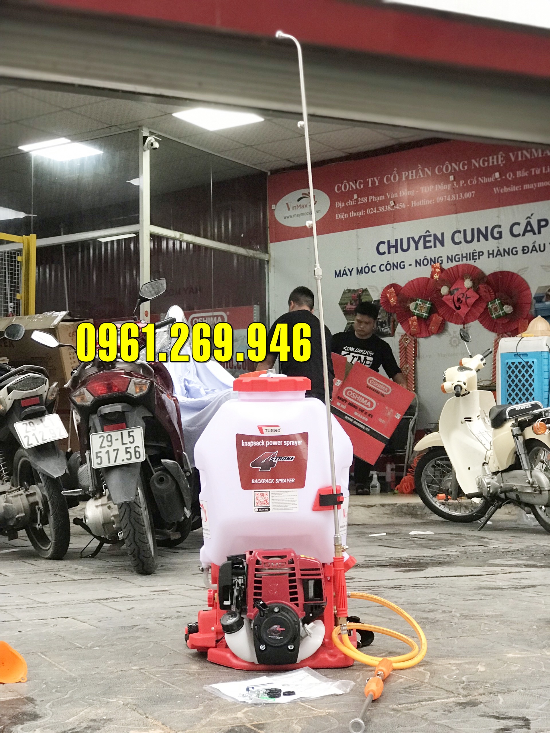 Máy phun thuốc động cơ 4 thì GX35 Turbo 4025