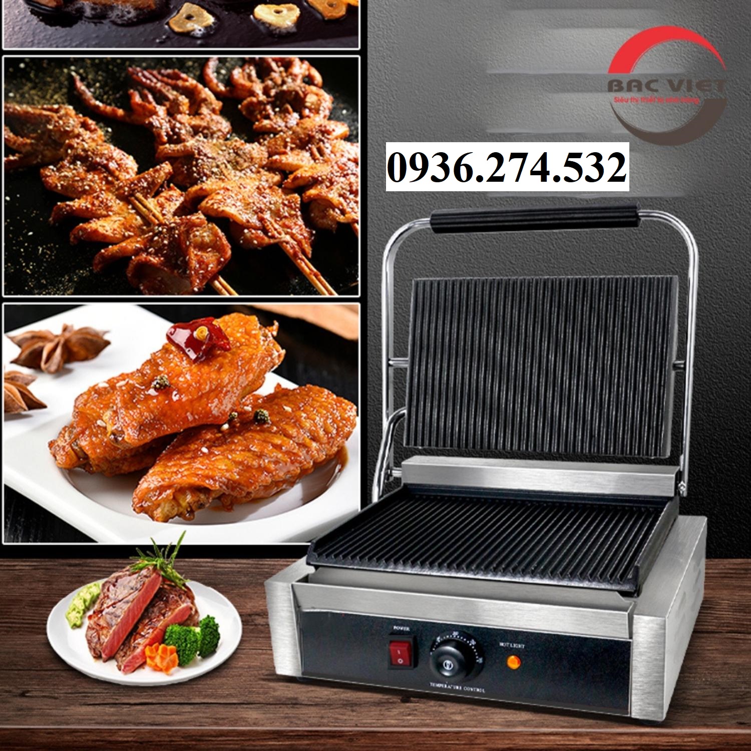 Máy ép nóng bánh mì đa năng - Nâng tầm trải nghiệm bữa sáng