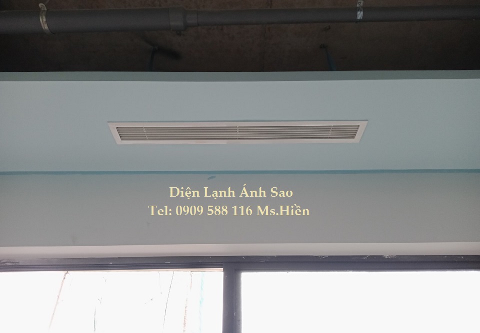 Máy lạnh giấu trần Mitsubishi Heavy - Báo giá lắp đặt