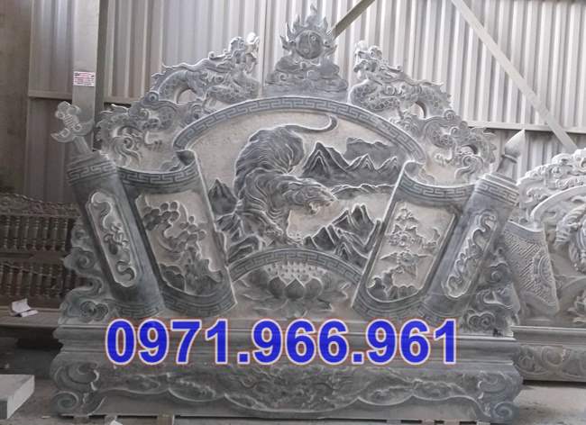 mẫu mộ đôi đơn giản không mái đá đẹp bán lào cai 324 - mộ đôi đá xanh
