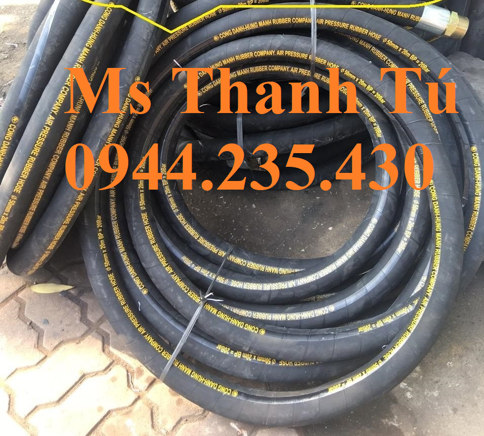 Bán ống cao su bố vải phi 50,phi 55, phi 60, phi 65, phi 76