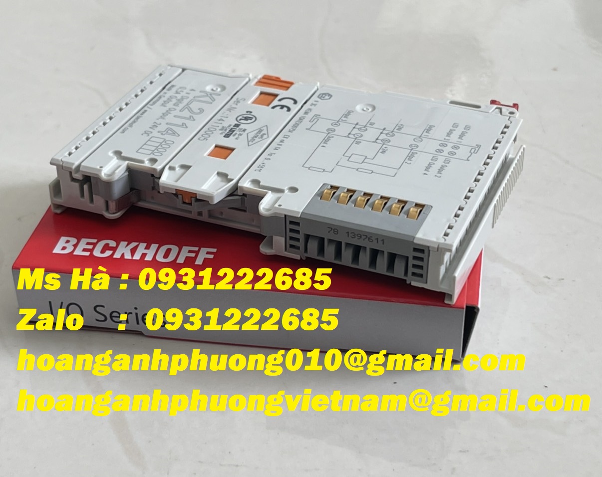 Chuyên phân phối các dòng mô đun beckhoff KL2114 giá rẻ