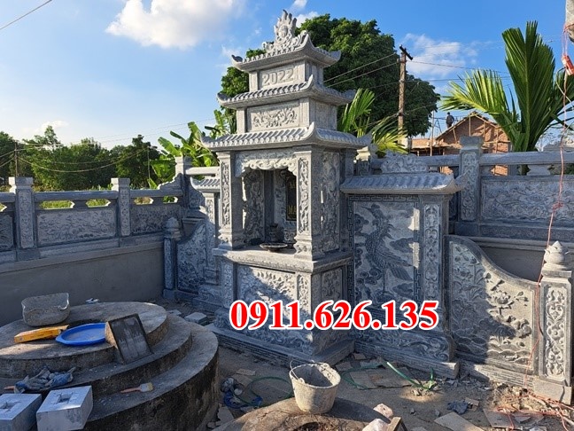 mẫu am thờ đá nguyên khối điêu khắc bán tại kiên giang