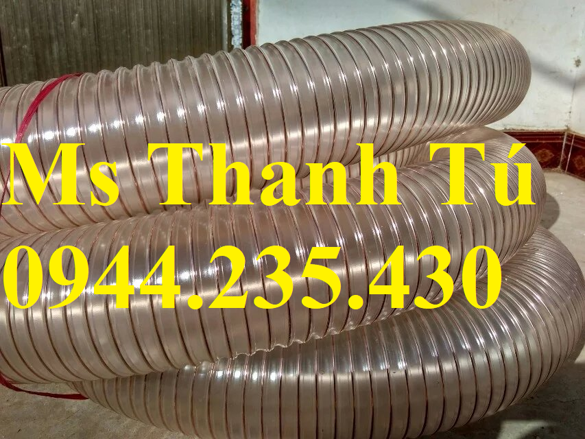 Ông hút bụi pu lõi thép mạ đồng,Ống hút bụi lõi đồng