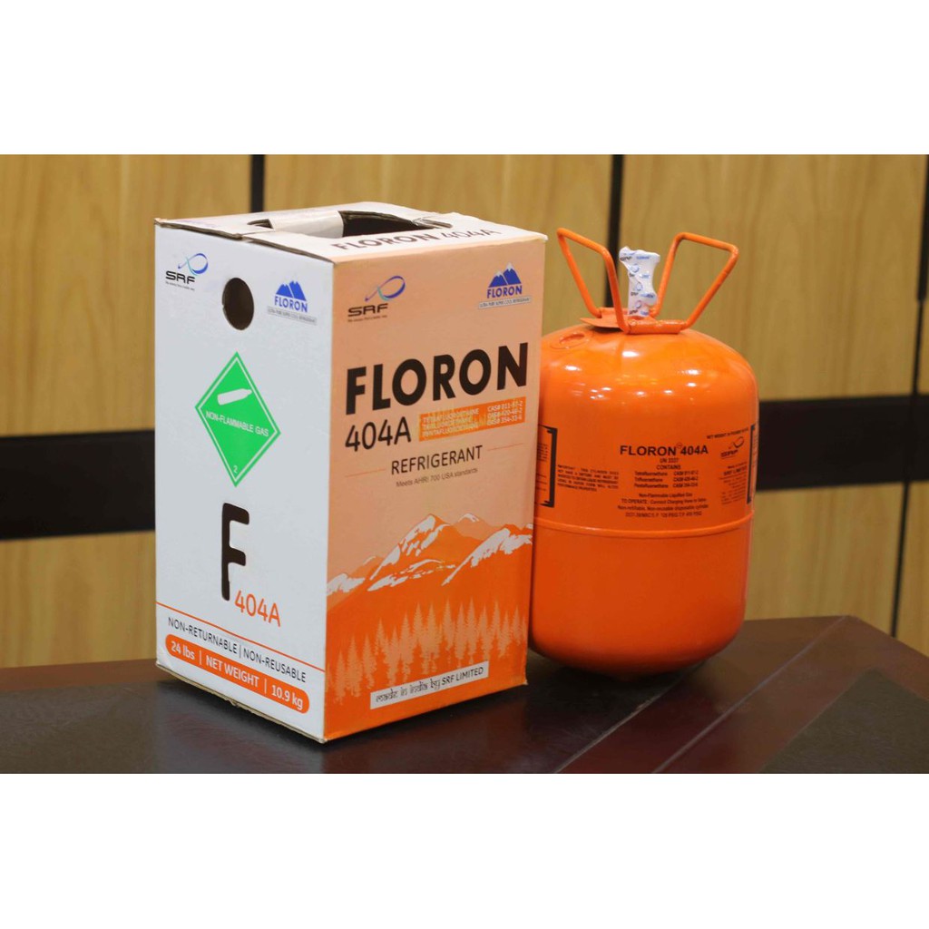gas lạnh R404 ấn độ loại  10.9kg/bình giá tốt tại tp.hcm
