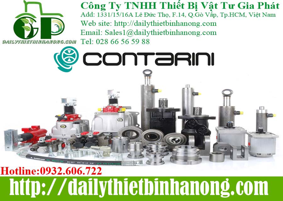 Bơm bánh răng thủy lực Contarini -  Italia