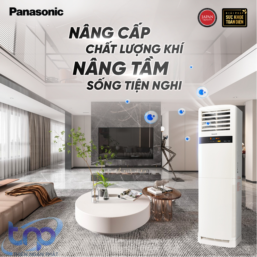 Vừa tiết kiệm không gian vừa thẩm mỹ cùng máy lạnh tủ đứng
