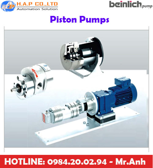 bơm piston Beinlich tại việt nam , bơm Beinlich