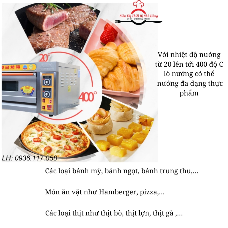 Lò nướng salamander 6 họng dùng điện
