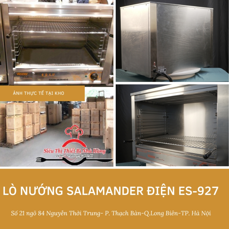 Lò nướng salamander 6 họng dùng điện