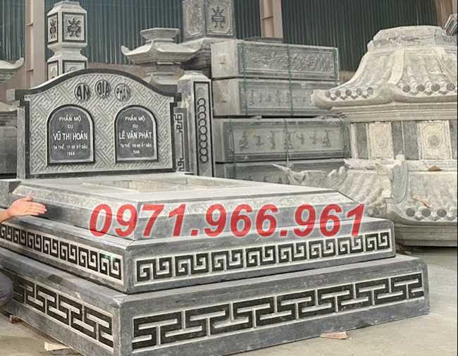 345 - quảng trị - bán mẫu - xây dựng - mộ đá - mộ đôi - tam cấp đẹp