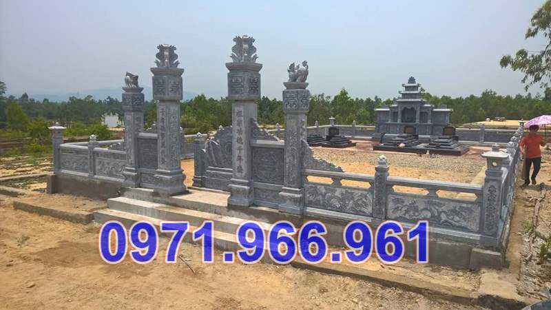 bán hải phòng - 411 mẫu xây dựng lăng mộ đá xanh đẹp - nhà mồ bằng đá