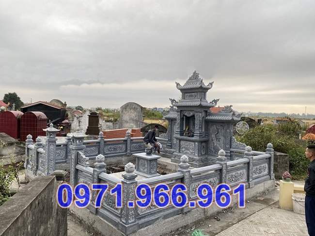 bán hải phòng - 411 mẫu xây dựng lăng mộ đá xanh đẹp - nhà mồ bằng đá