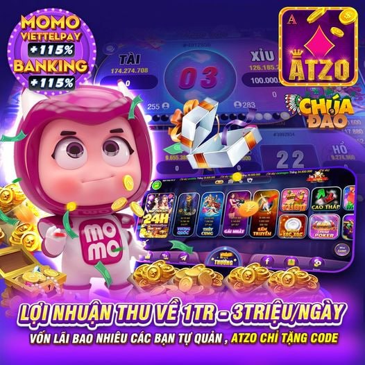 ATZO.GG - CỔNG GAME CÓ TỈ LỆ NỔ HŨ CAO NHẤT VIỆT NAM 2023