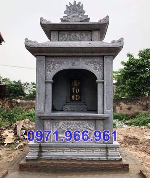 mẫu miếu thờ thần linh đá tự nhiên, nguyên khối đẹp bán bạc liêu - 349