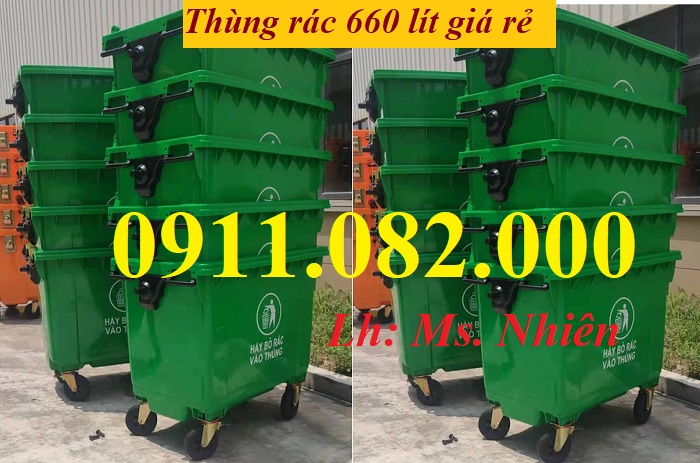 thùng rác giá rẻ, thùng rác 120 lít 240 lít giá sỉ