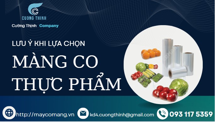 Màng co POF bọc thực phẩm an toàn - 12mic 15mic - 19mic - 25mic