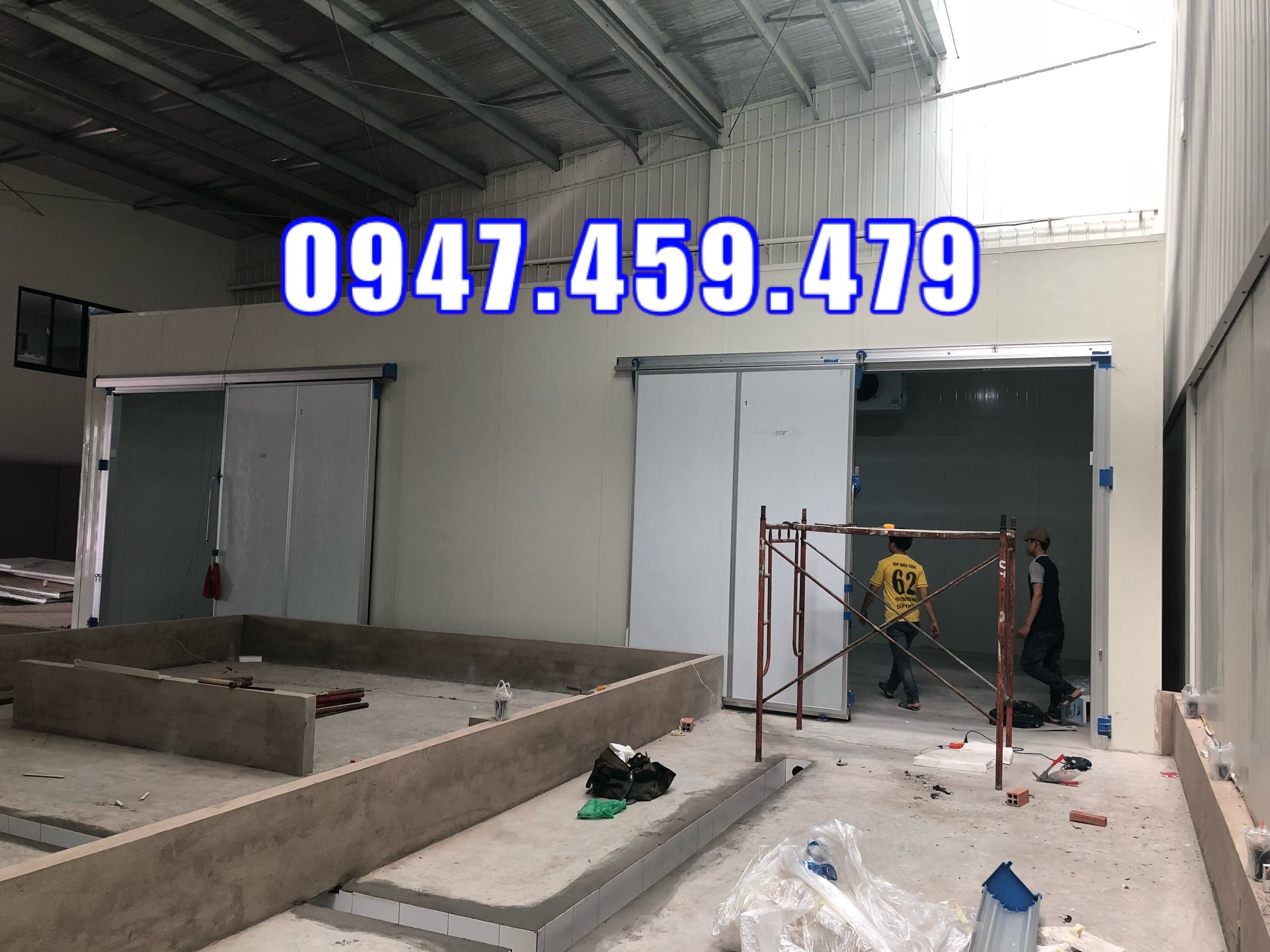 lắp đặt kho lạnh bảo quản cá viên, bò viên đông lạnh