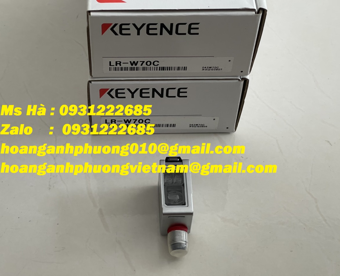 Hàng mới 100% dòng keyence - LR-W70C - cảm biến màu siêu nhạy