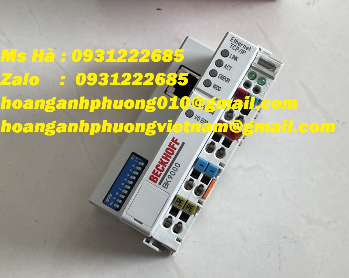 Bộ kết nối I/O beckhoff BK9000 giá cạnh tranh hiện nay - Bình Dương