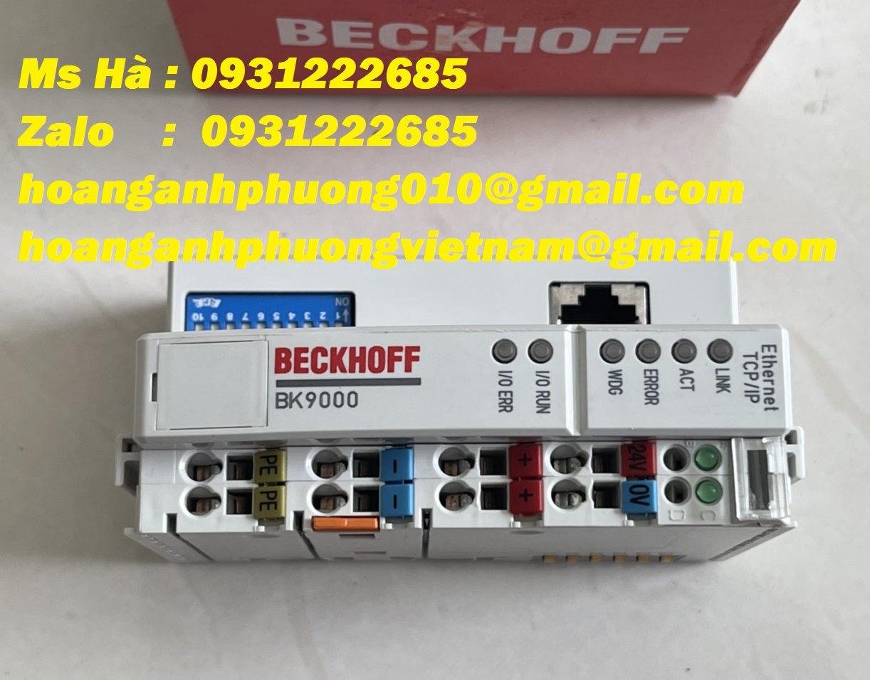 Bộ kết nối I/O beckhoff BK9000 giá cạnh tranh hiện nay - Bình Dương