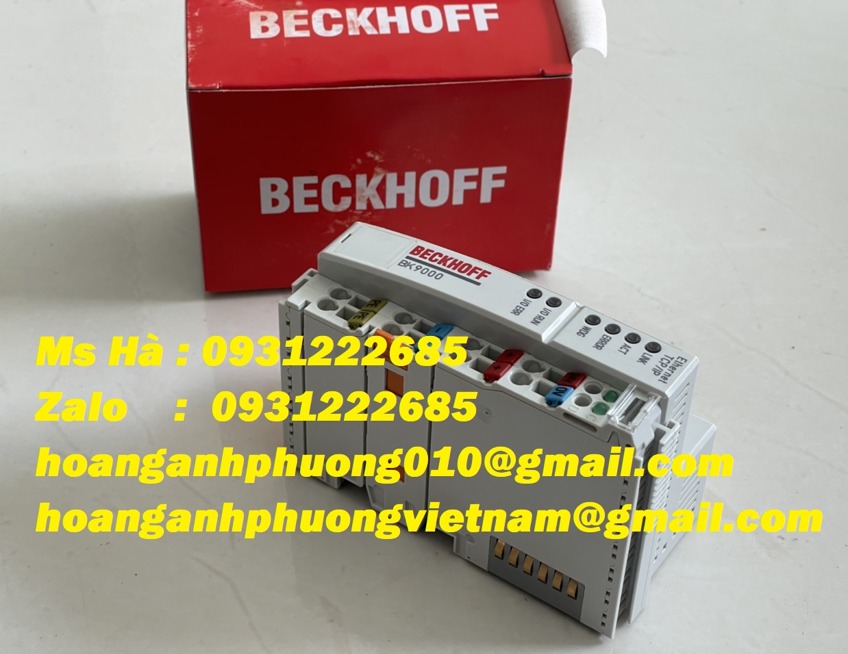 Bộ kết nối I/O beckhoff BK9000 giá cạnh tranh hiện nay - Bình Dương