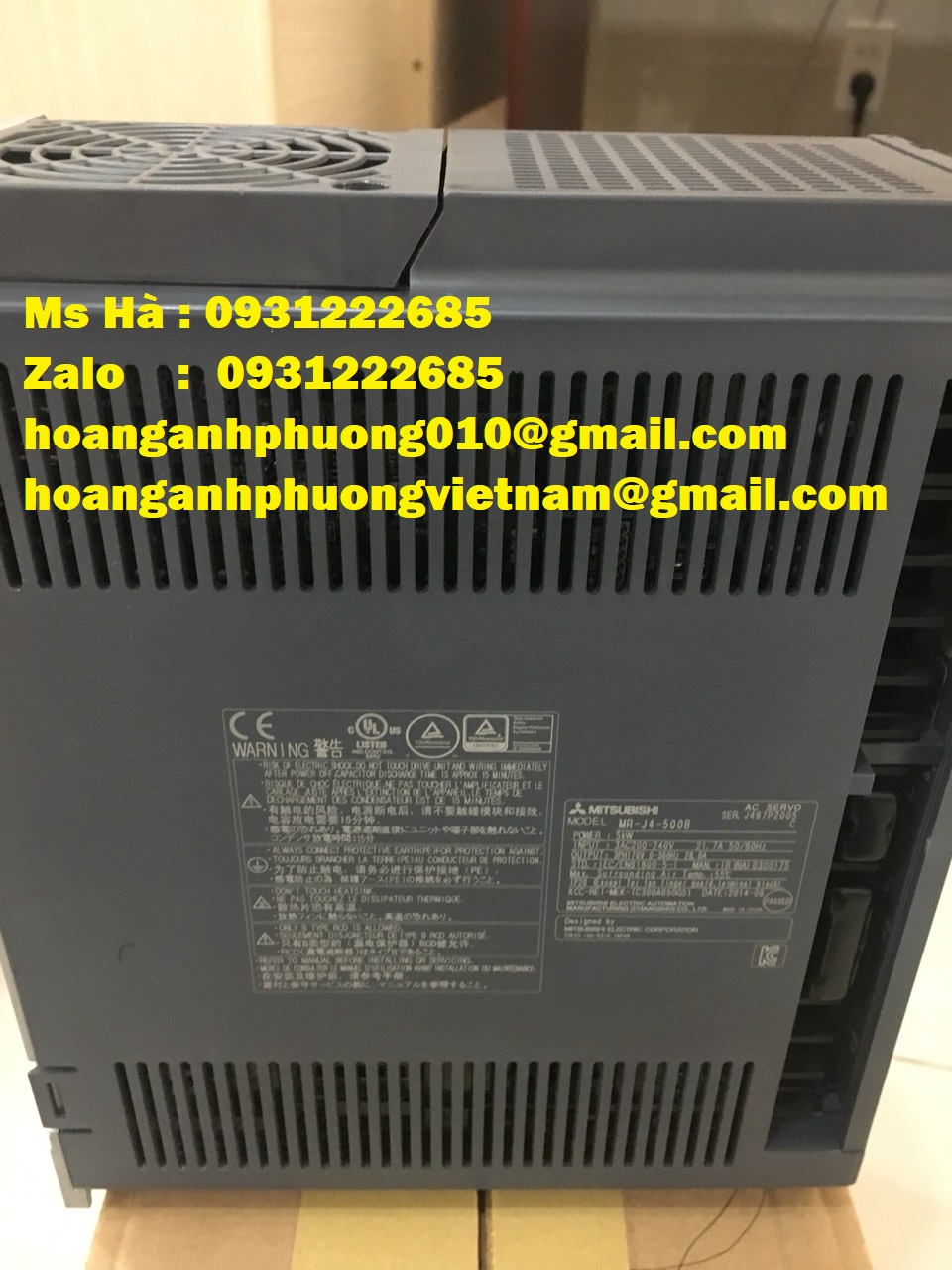 Bộ driver dòng điều khiển MR-J4-500B - hãng mitsubishi
