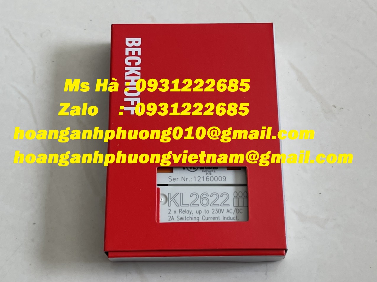 Module KL2622 dòng beckhoff - Công Ty Hoàng Anh Phương