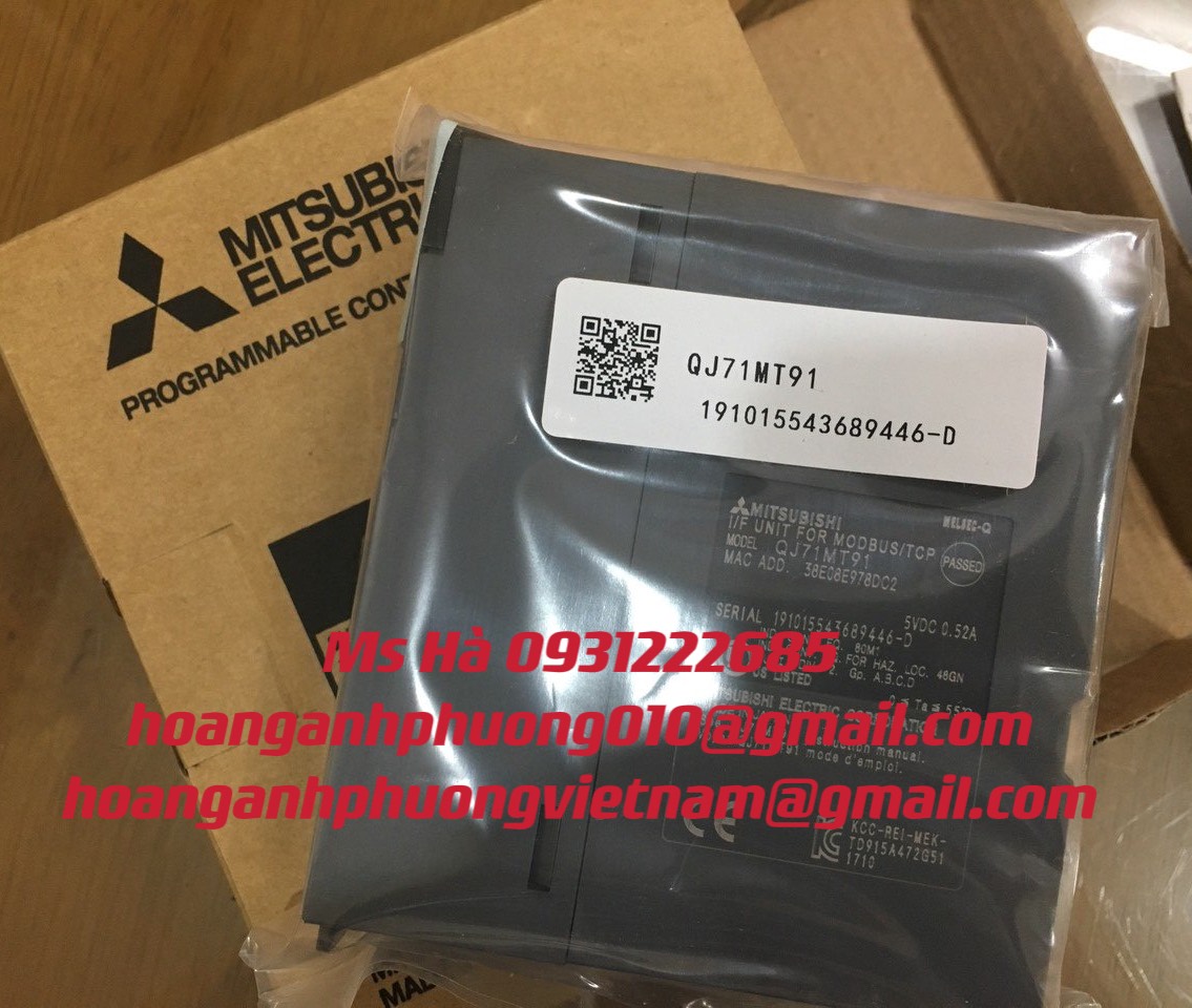 GIÁ ƯU ĐÃI  dòng mô đun mitsubishi  QJ71MT91  giao hàng nhanh chóng